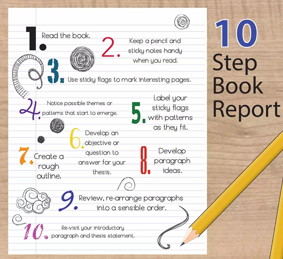 how to write a book report